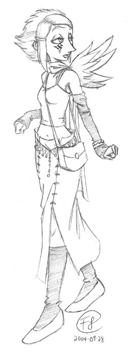 The white goth herself!